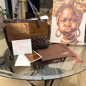 Coach patchwork Shoulder Bag